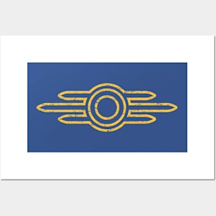 Vault-Tec logo Posters and Art